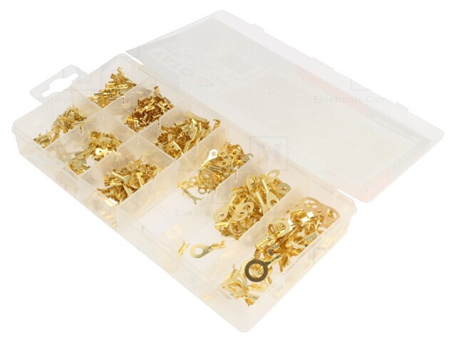 Set Conectori Crimpat Neizolat 450 Buc.