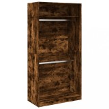 Cumpara ieftin Sifonier, stejar afumat, 100x50x200 cm, lemn prelucrat