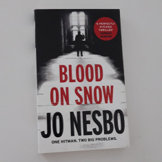 Jo Nesbo Blood on snow Carte in limba engleza