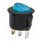 Interupator basculant 1 circuit 3 pini ON-OFF 6A-250V albastru