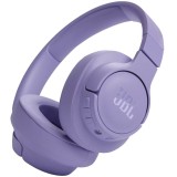 Casti audio wireless over-ear JBL Tune 720BT, JBL Pure Bass Sound, Bluetooth 5.3, Conexiune multi-point, Asistent vocal, Violet