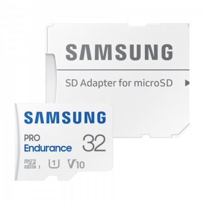 Card Memorie microSDHC Samsung PRO Endurance, 32Gb, Clasa 10 / UHS-1 U1, Cu Adaptor MB-MJ32KA/EU foto