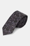 HUGO cravată de bumbac culoarea violet, 50528096