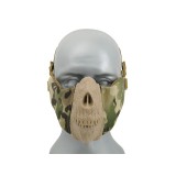 Masca Half Face Skull CS Multicam