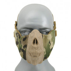 Masca Half Face Skull CS Multicam