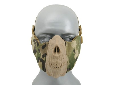Masca Half Face Skull CS Multicam foto