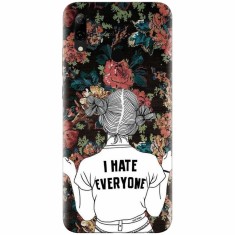 Husa silicon pentru Huawei P Smart 2019, I Hate Everyone foto
