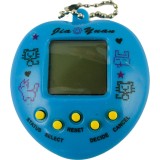 Joc electronic interactiv Tamagotchi, 49 jocuri, in forma de inima, 5 ani+, albastru, KIK