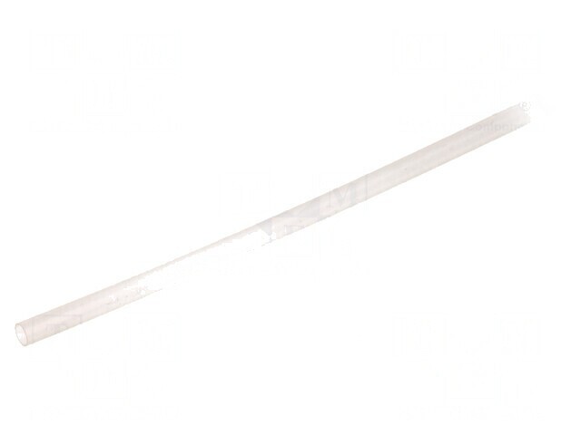 Manşon termocontractabil transparent 3,2mm 1,2m
