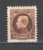 Belgia.1924 Expozitia filatelica BRUXELLES-Regele Albert I MB.3, Nestampilat