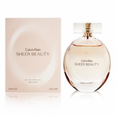 Apa de toaleta Femei, Calvin Klein Sheer Beauty, 100ml foto