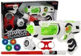 Set de joaca SF pentru copii, pistol laser, sabie laser si accesorii gardianul galaxiei, LeanToys, 7094