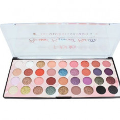 Paleta farduri de ochi Fabbla, Pressed Pigment Palette, 36 Colors Eyeshadow, 01