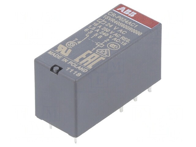 Releu Electromagnetic SPDT 24VAC 16A PCB