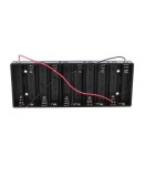 Suport baterii AA R6 x10buc cu terminale cablu COMF BH-3101A