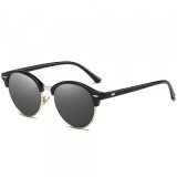 Ochelari De Soare Barbati Techsuit 66612, Polarizati, Protectie UV, Aurii Gri