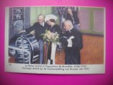 HOPCT 6386 LA EXPOZITIA BRUXELLES -1935-REGINA ASTRID-FAMILIA REGALA BELGIA-CROMO LITHO-CIOCOLATA COTE D&#039;OR
