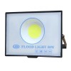 Proiector Led De Exterior COB Techstar&reg; LY-TGD-001, 50W, 8000 lm, Lumina Rece 6000-6500K, Corp Aluminiu, Suport Reglabil, IP67, Negru/Alb