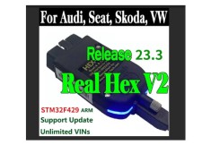 Tester Diagnoza Auto VCDS Vag Com 23.3 VW Audi Skoda Seat ARM Chip, Romana, Interfata HEX V2, Fara Limita VIN, Update , 1996-2024