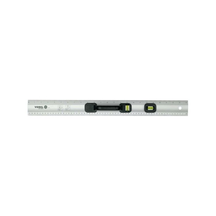 19770 VOREL Rigla din aluminiu cu 2 bule, lungime 600 mm