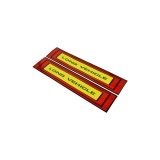 Abtibild reflectorizant &quot; LONG VEHICLE &quot; 10x50cm Cod: AN22 Automotive TrustedCars, Oem