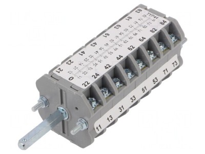 Comutator cu Came 16A IP65 Gri foto