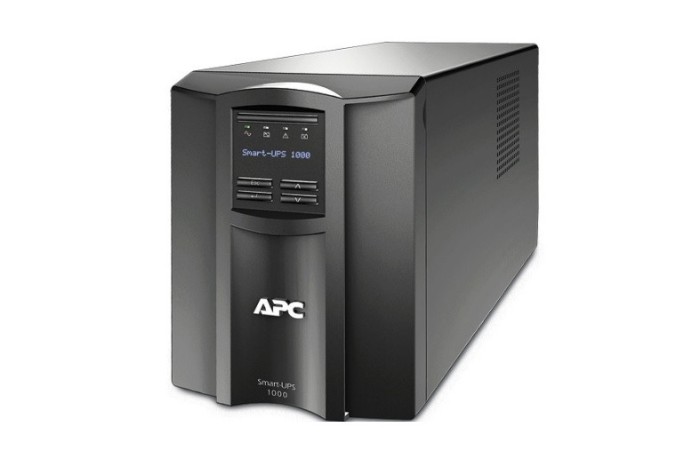 UPS APC Smart-UPS SMT1000I Line Interactive 1000VA 700W Tower 230V, 8x IEC C13 SmartSlot AVR LCD