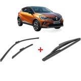 Cumpara ieftin Set 3 stergatoare RENAULT CAPTUR II (HF_) 2020, parbriz si luneta, Bosch Twin