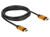 Cablu HDMI 2.1 DELOCK 2m Negru, Mufă HDMI Ambele Părți - Cod 85729