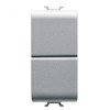 Intrerupator jaluzele rulouri electrice interblocabil 1M Gewiss Chorus titan GW14141