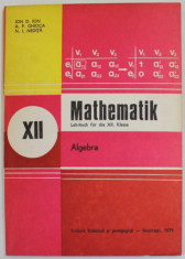 MATHEMATIK , ALGEBRA , LEHRBUCH FUR DIE XII . KLASSE von ION D. ION ...N.I. NEDITA , 1979 foto