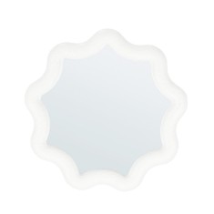 Oglinda perete rama sticla alba Creamy 32x2x32h