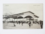 Angola-Luanda:Piața de pește,carte poștala circulată 1908 la Edgewood(USA)