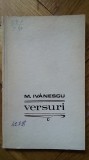 Mircea Ivanescu - Versuri (1968, debut poezie) poeme poesii postmodernism RARA