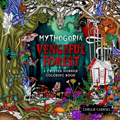 Mythogoria: Vengeful Forest: A Twisted Horror Coloring Book foto