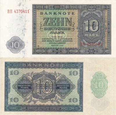 GERMANIA 10 mark 1948 UNC!!! foto