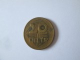 Ungaria 20 Filler 1946,moneda din imagini, Europa, Cupru (arama)