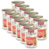 Cumpara ieftin Animonda Carny Kitten -carne de vită de curcan 12 x 400 g