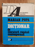DICTIONAR DE LITERATURA ROMANA CONTEMPORANA - Marian Popa