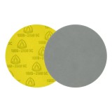 Disc abraziv cu autofixare, pentru slefuire vopsea / lac / chit, Klingspor FD500, 125 mm, granulatie 1000