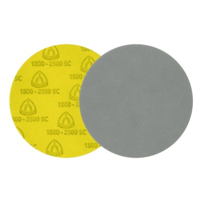 Disc abraziv cu autofixare, pentru slefuire vopsea / lac / chit, Klingspor FD500, 125 mm, granulatie 1000 foto