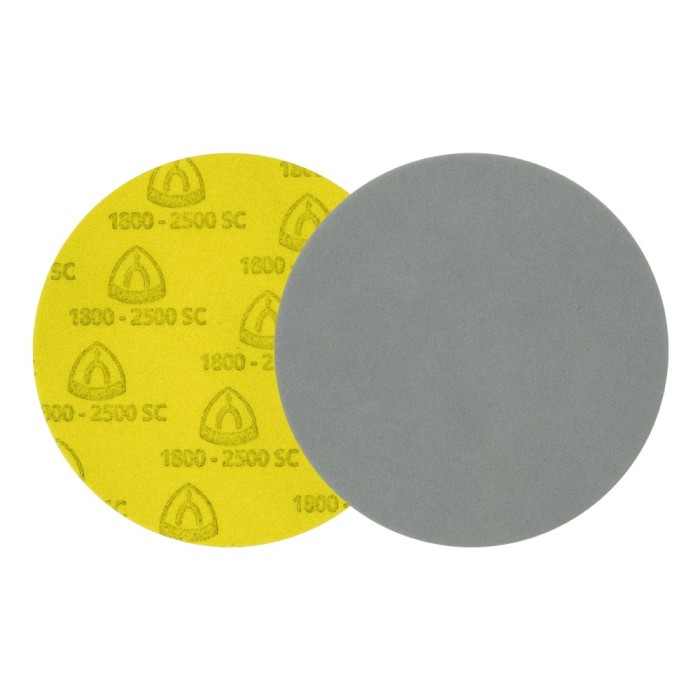 Disc abraziv cu autofixare, pentru slefuire vopsea / lac / chit, Klingspor FD500, 125 mm, granulatie 1000