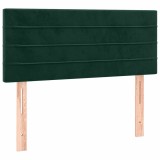Cumpara ieftin Tablie de pat, verde inchis, 80x5x78/88 cm, catifea