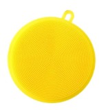 Cumpara ieftin Buretele silicon multifunctional pentru pensule,make up,spalator vase - Galben, Dactylion