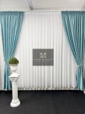 Set doua draperii Venti, turcoaz