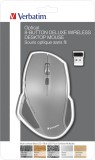 MOUSE VERBATIM FARA FIR DELUXE 8 BUTOANE ILUMINARE ALBASTRA &amp;quot;49041&amp;quot; (TIMBRU VERDE 0.18 LEI)