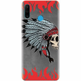 Husa silicon pentru Huawei P30 Lite, Indian Skull