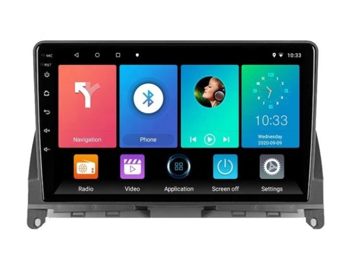 Navigatie compatibila Mercedes W204 2007, 2014