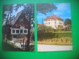 HOPCT LOT 3319 -2 CARTI POSTALE-PUCIOASA -JUD-DAMBOVITA-CIRCULATE, Circulata, Printata