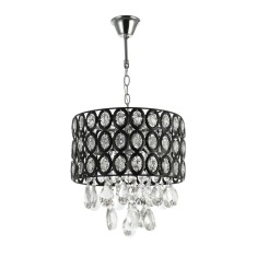 Pendul Design Crom+Negru+Alb 4xE27 60W